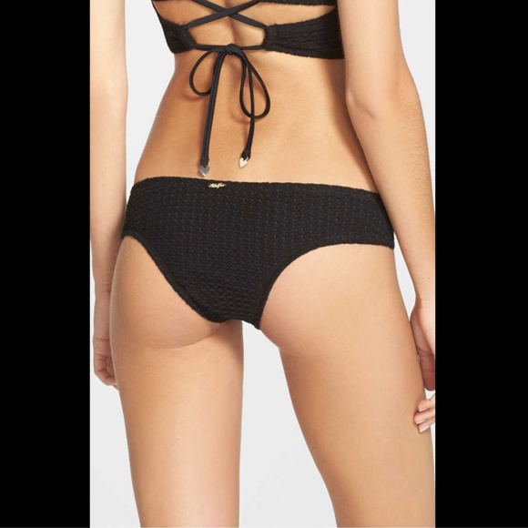 NWT! Wildfox Crochet Cheeky Hipster Bottoms in Black [SZ Medium‎ ] - Picture 3 of 4